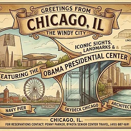Chicago, IL: Iconic Sights, Cultural Landmarks & the Obama Presidential Center