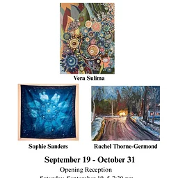 Cunningham Gallery: Group Show: Vera Lulima, Rachel Germond, Sophie Sanders