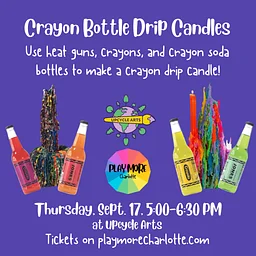 Crayon Drip Candles