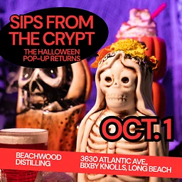 HALLOWEEN POP-UP AT BEACHWOOD DISTILLING 🍹 BIXBY KNOLLS LONG BEACH