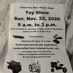 Rochester, Indiana Farm Toy Show