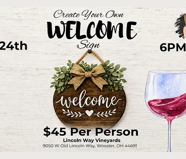 Create Your Own Welcome Sign with Taylor Bash