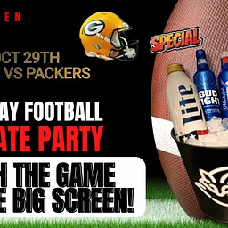 PACKERS GAME ON THE BIG SCREEN