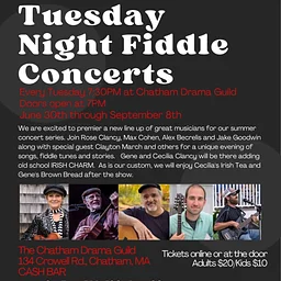 Rose Clancy’s Tuesday Night Fiddle Concerts ~ All Summer Long!