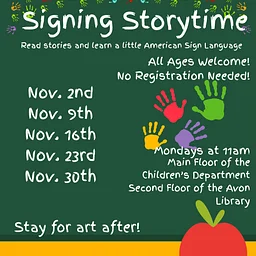 Signing Storytime