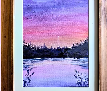 Premium Workshop: Beginner Watercolor Landscape