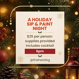Holiday Sip & Paint