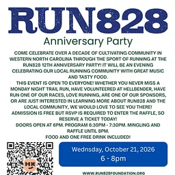 Run 828 Anniversary Party