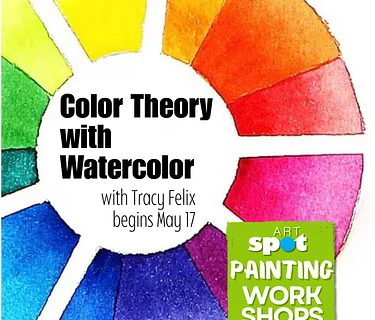 Class: Color Theory in Watercolor (series of 3 Sundays)