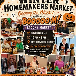 Winter Homemakers Market- Spooky Market