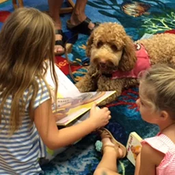 Read to a Therapy Dog