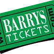 Barry's Tickets