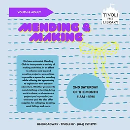 Mending and Making 11am