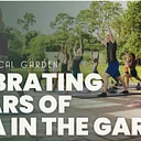 Celebrating 8 Years of Yoga in the Garden