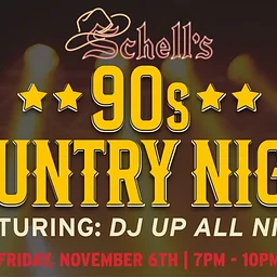 90s Country Night featuring DJ Up All Night