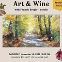 Art & Wine w/Francis Leon Beegle