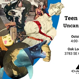 Uncanny Collage: Teen Fridays at Oak Lodge Library