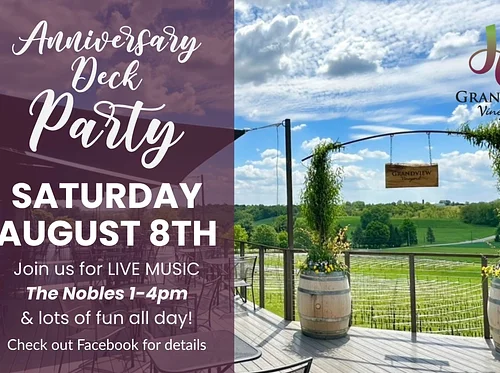 13th Anniversary Deck Celebration at grandview