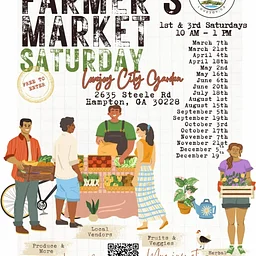 Famer’s Market Saturdays in Lovejoy City Garden