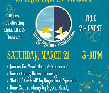 Barbarian Night: Spring Equinox Celebration