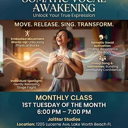 Somatic Vocal Awakening: Unlock Your True Expression