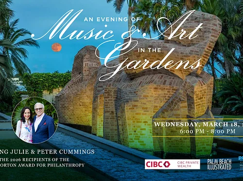 An Evening of Music & Art in the Gardens 2026
