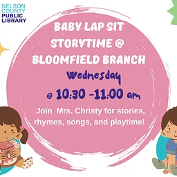Baby Lap Sit Storytime - Bloomfield Branch