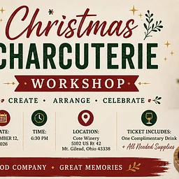 Holiday Charcuterie Class with North 134 @ Cote Winery
