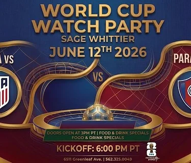 USA vs Paraguay World Cup Watch Party at Sage Whittier