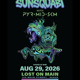 Sunsquabi returns to Chico with PYR*MD*SCM (Pyramid Scheme)