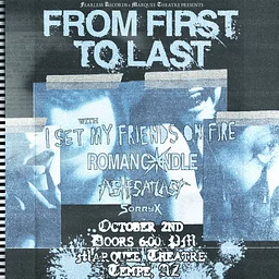 From First To Last