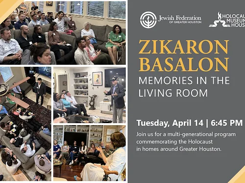Partner Event: Zikaron BaSalon, “Memories in a Living Room”