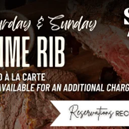 Prime Rib Special: Saturday & Sunday