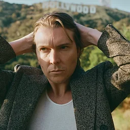 Alex Cameron, with Josh da Costa