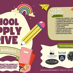 Scottsdale Wine Trail School Supply Drive