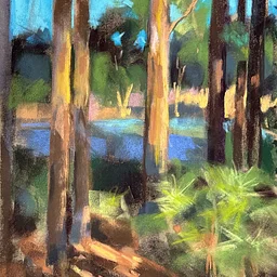 Capturing Light in Pastel