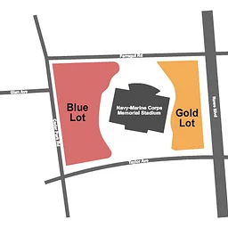 /tickets/7764889/parking-navy-midshipmen-vs-memphis-tigers-tickets-sat-nov-21-2026-navy-marine-corps-memorial-stadium-parking-lots