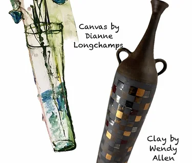 NEW TREASURES: CLAY AND CANVAS BY WENDY ALLEN