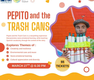 Pepito and the Trash Cans