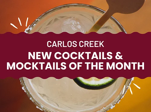 Cocktails & Mocktails of the Month Debut