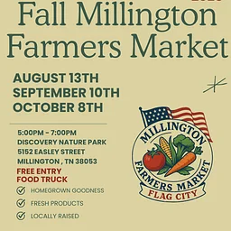 9/10 - Millington Farmers Market