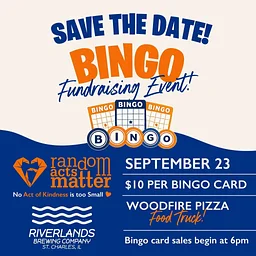 Charity Bingo for Random Acts Matter!