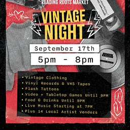 Vintage Night | Reading Roots Market