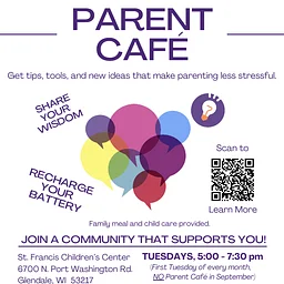 Parent Cafe – St. Francis Children’s Center @ St. Francis Children's Center