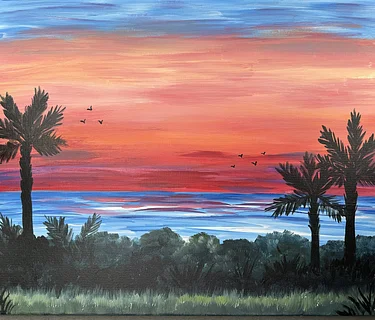NEW!! Paint & Sip @ Benne's by Peninsula Grill: Kiawah Island Sanctuary