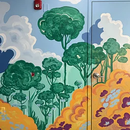 Unveiling: Family Support Line Child Advocacy Center Mural