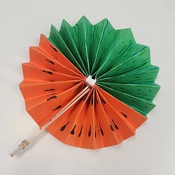 Monthly Craft: DIY Folding Fan