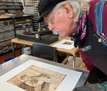 Open Print Studio at the AAC